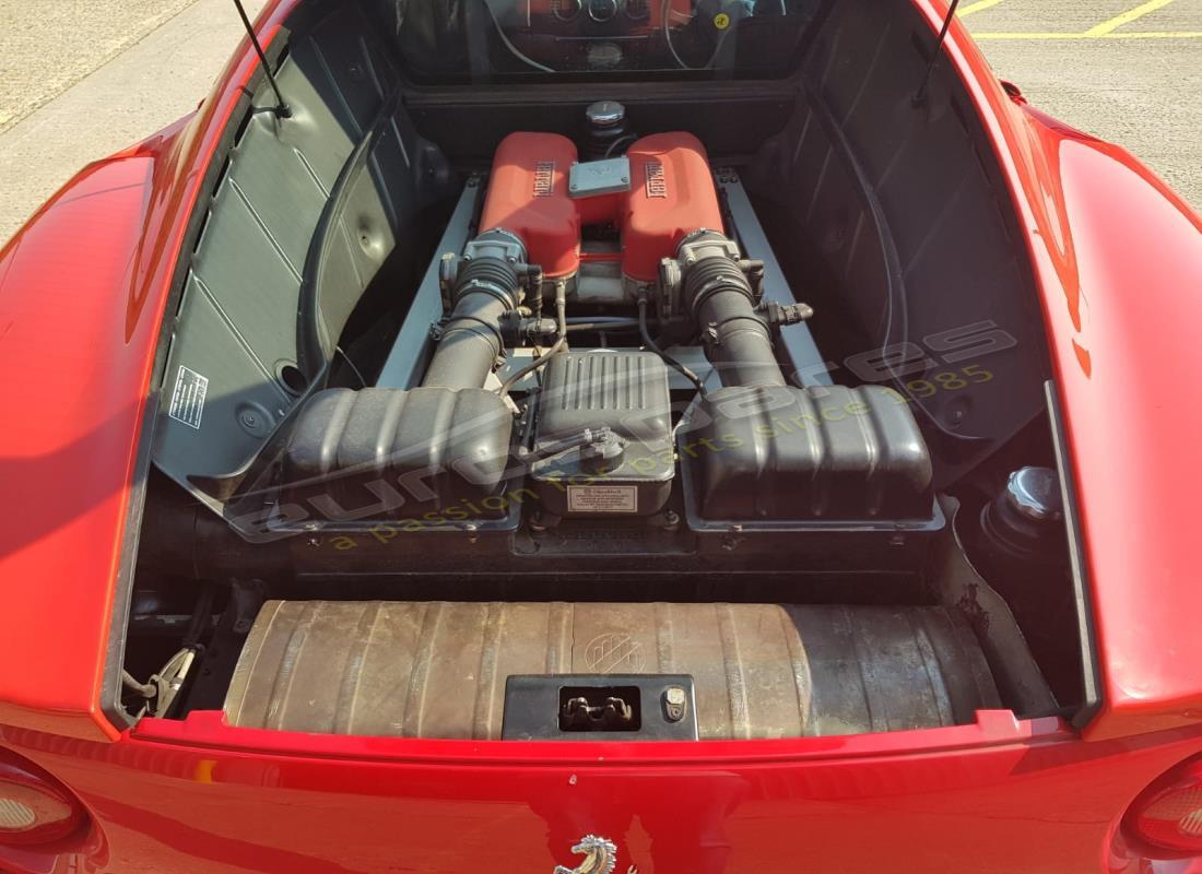 ferrari 360 modena con 51,000 miles, in preparazione per lo smantellamento di #13