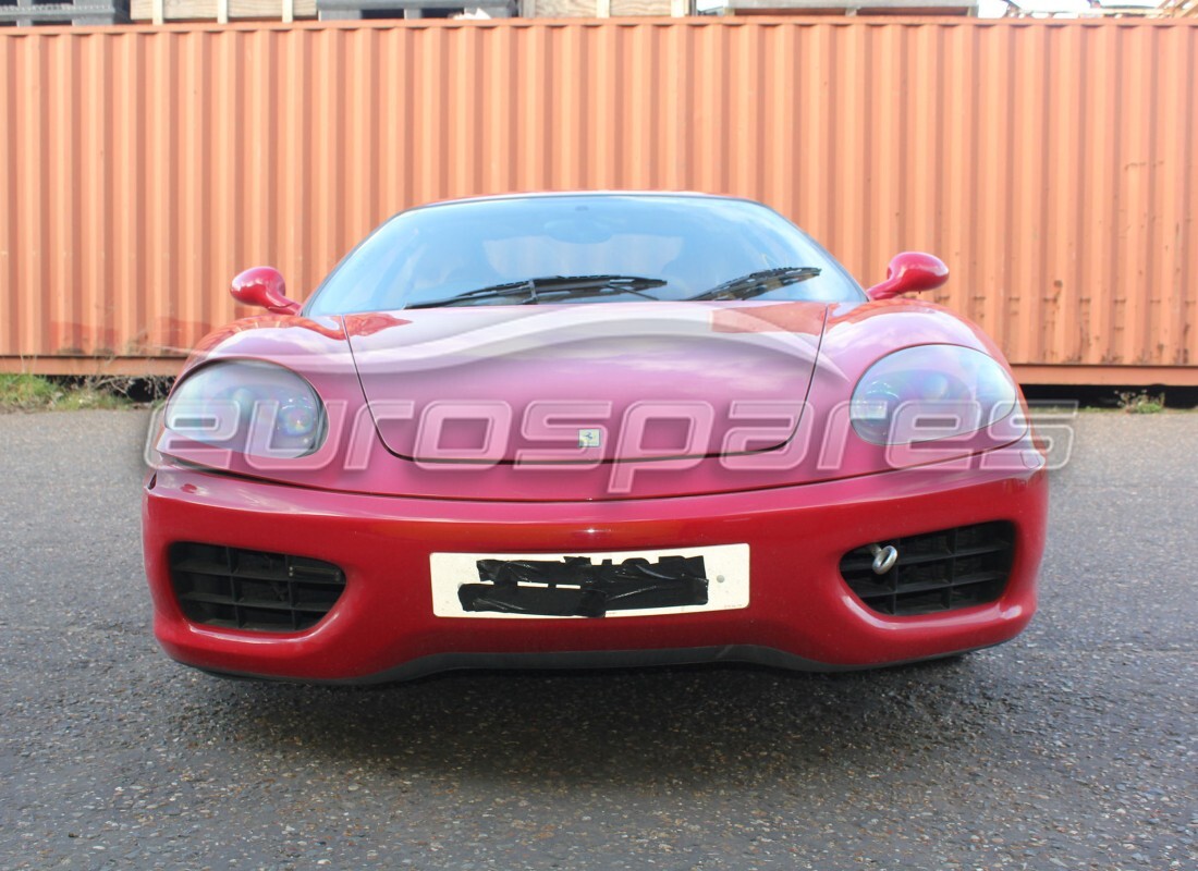 ferrari 360 modena con 39,154 miles, in preparazione per lo smantellamento di #7