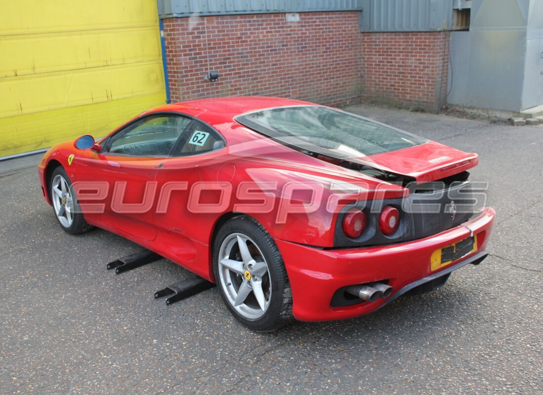 ferrari 360 modena con 39,154 miles, in preparazione per lo smantellamento di #3