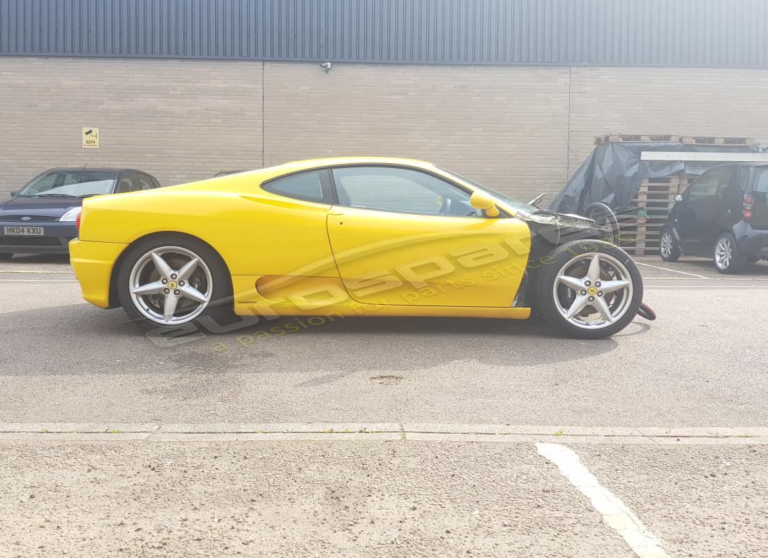 ferrari 360 modena con 39,000 miles, in preparazione per lo smantellamento di #6