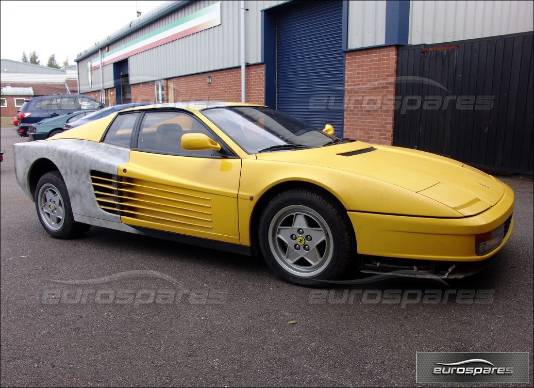 ferrari testarossa (1990) con 18,000 chilometri, in preparazione per lo smantellamento #5