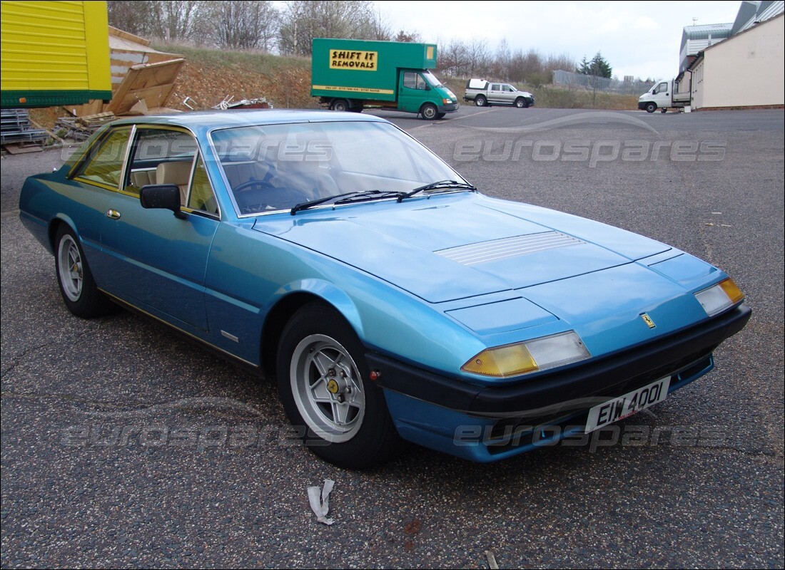 ferrari 400i (1983 mechanical) con 34,048 miles, in preparazione per lo smantellamento di #8