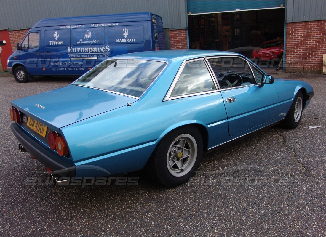 ferrari 400i (1983 mechanical) con 34,048 miles, in preparazione per lo smantellamento di #9