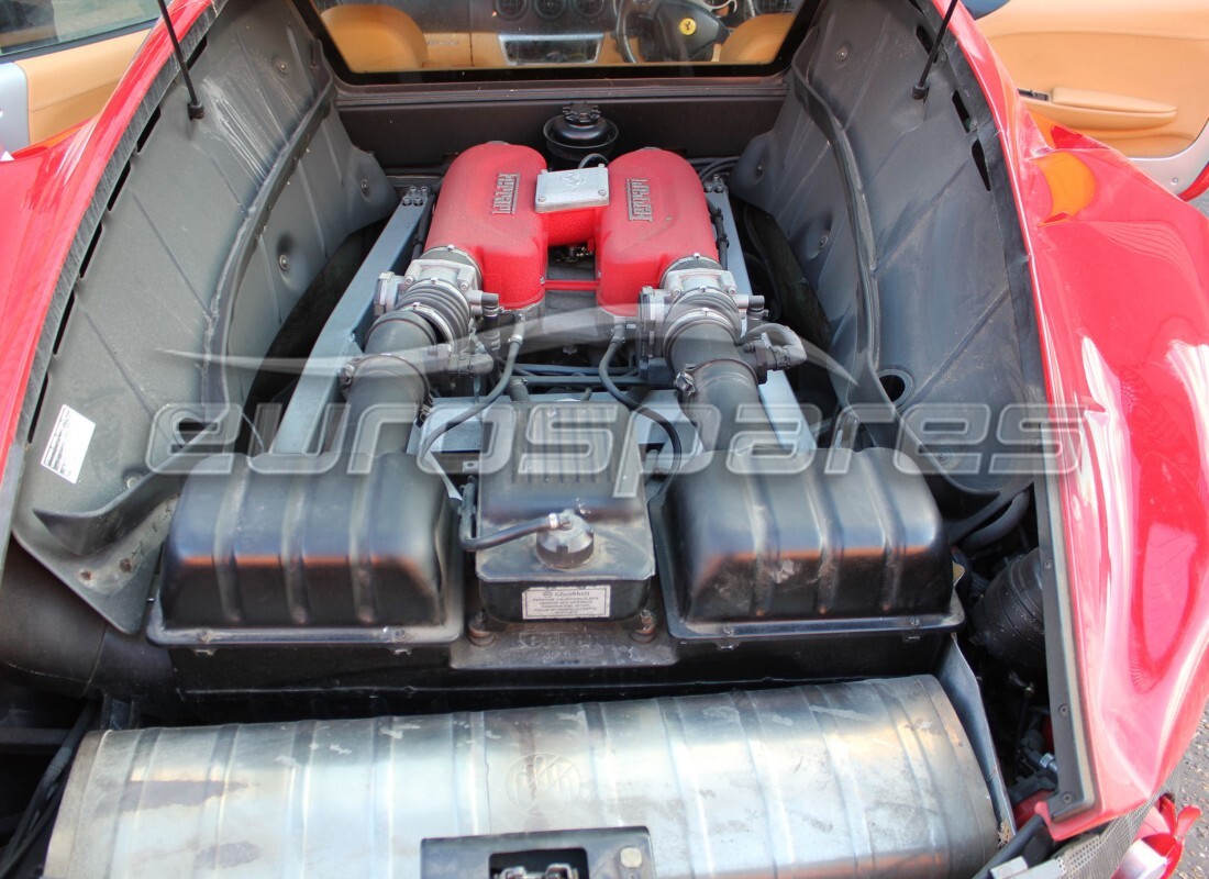 ferrari 360 modena con 39,154 miles, in preparazione per lo smantellamento di #9