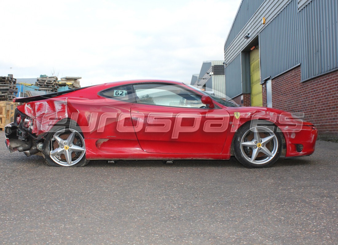 ferrari 360 modena con 39,154 miles, in preparazione per lo smantellamento di #6