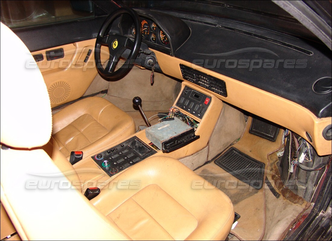 ferrari mondial 3.4 t coupe/cabrio con 46,000 miles, in preparazione per lo smantellamento di #5