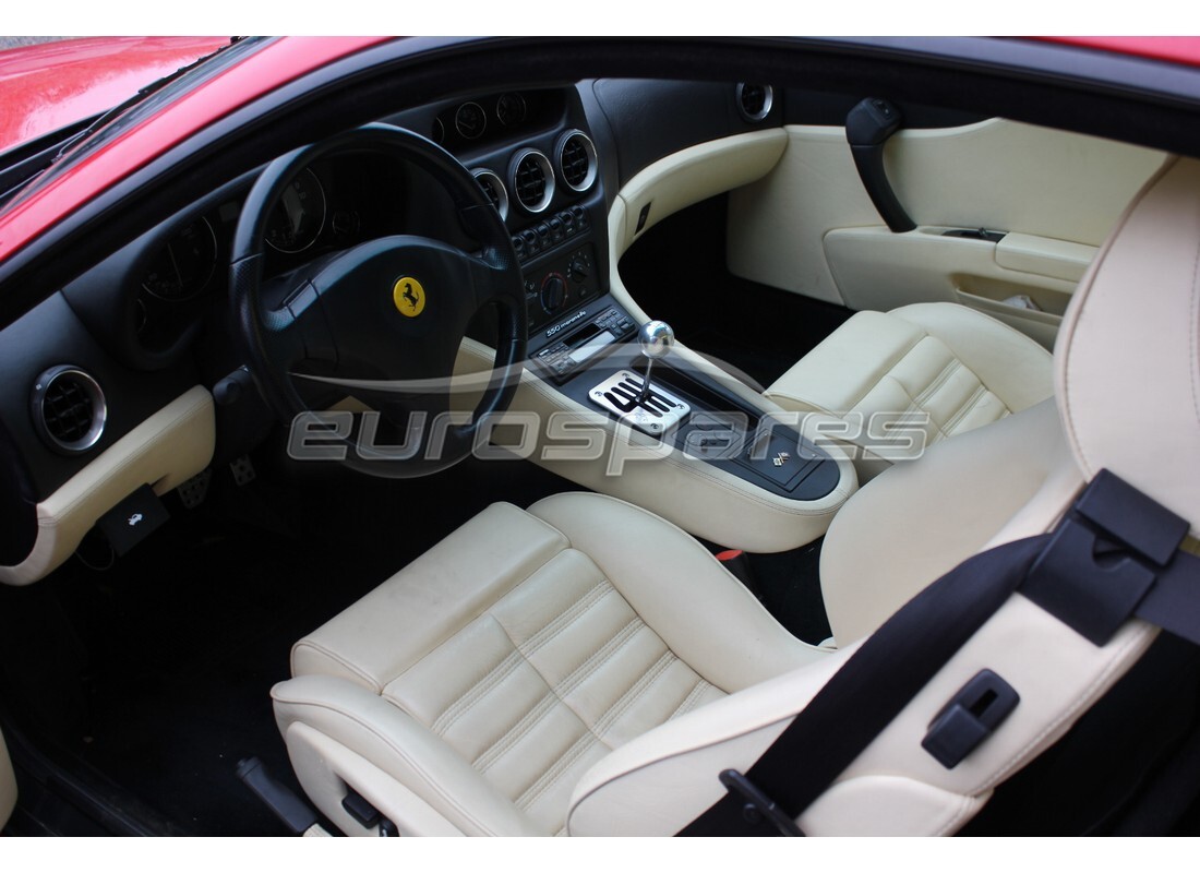 ferrari 550 maranello con 53,711 chilometri, in preparazione per lo smantellamento #6