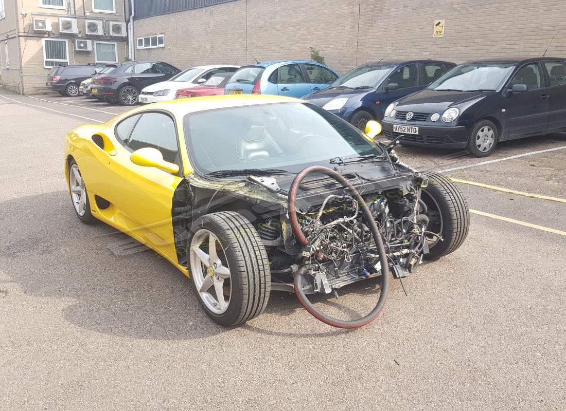 ferrari 360 modena con 39,000 miles, in preparazione per lo smantellamento di #7