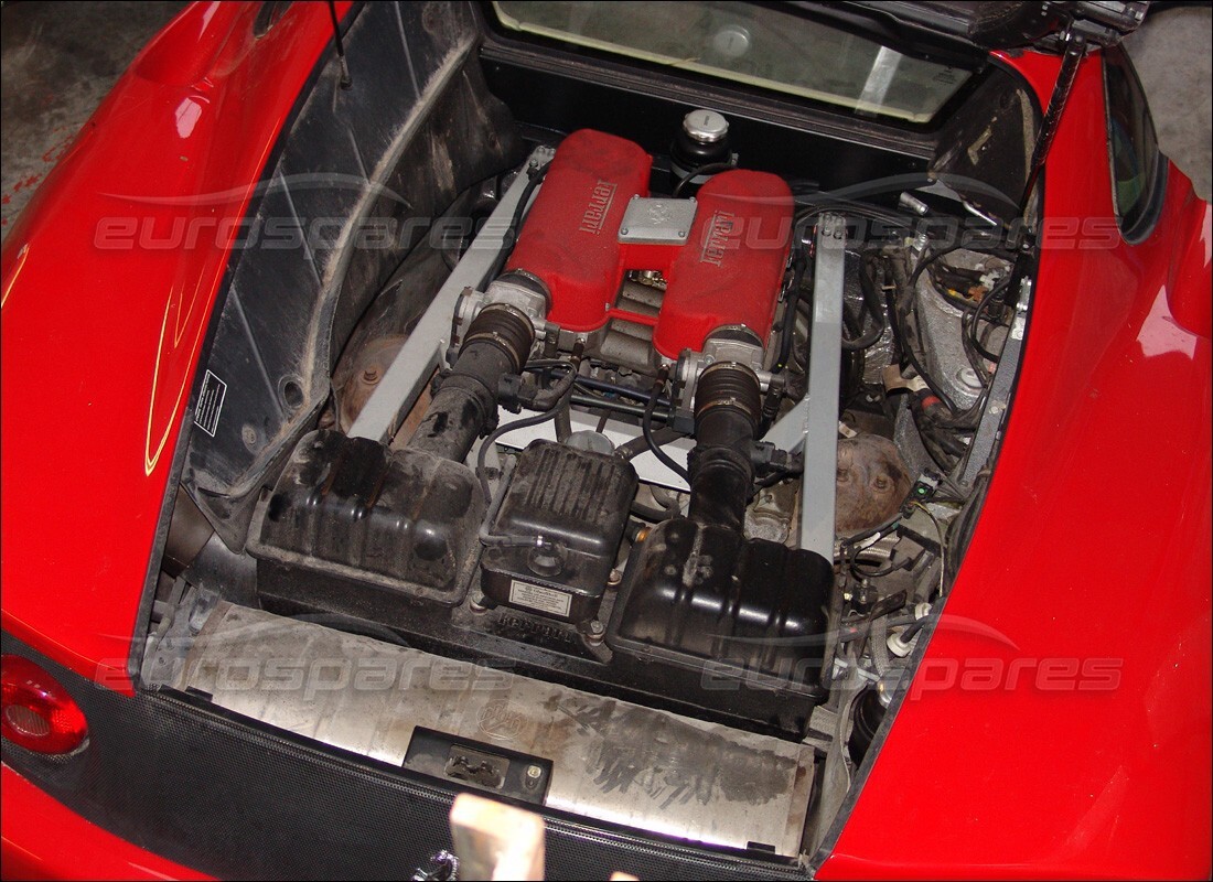 ferrari 360 modena con 18,000 miles, in preparazione per lo smantellamento di #3