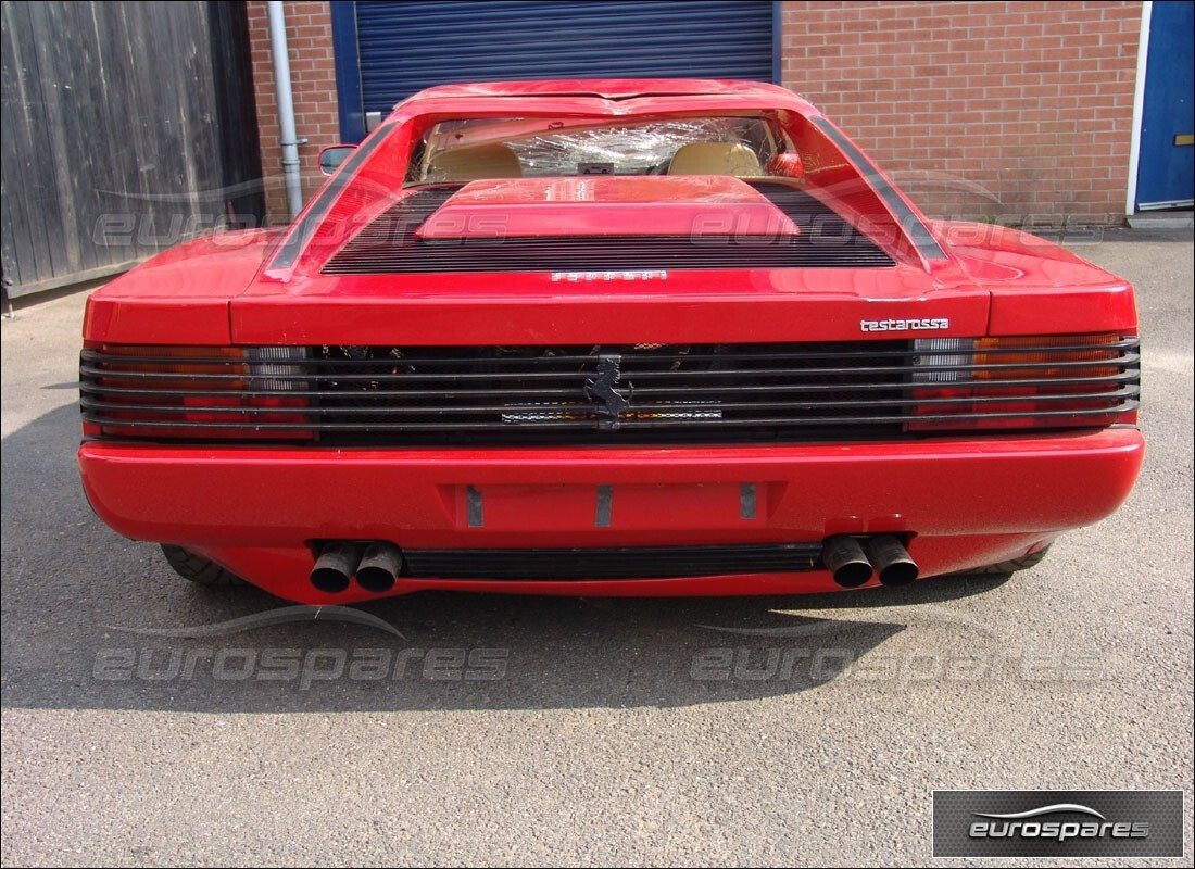 ferrari testarossa (1990) con 33,992 miles, in preparazione per lo smantellamento di #5