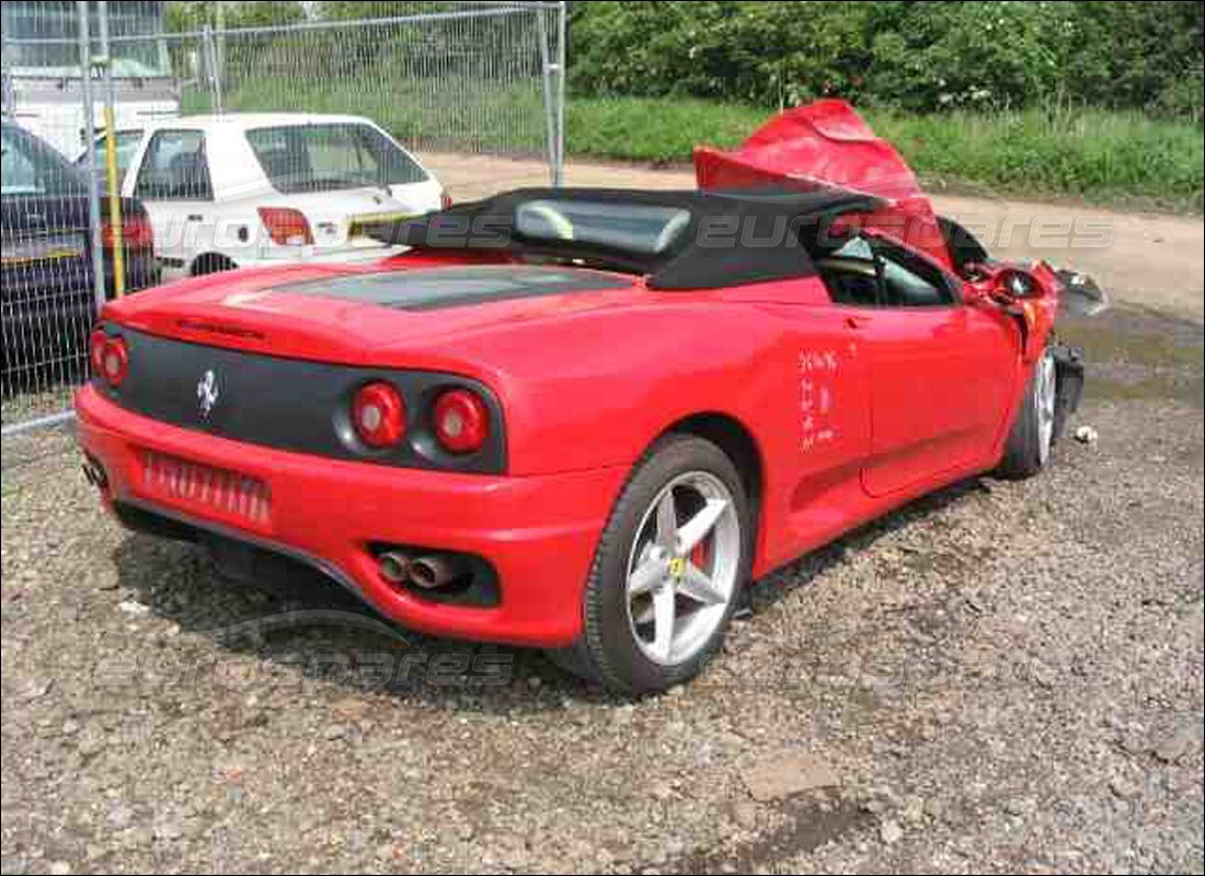 ferrari 360 spider con 4,000 miles, in preparazione per lo smantellamento di #6