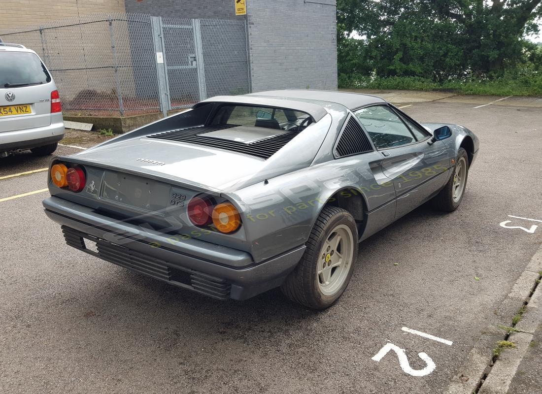 ferrari 328 (1985) con 20,317 chilometri, in preparazione per lo smantellamento #5