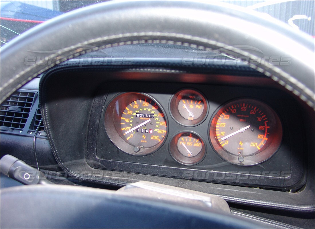 ferrari 348 (2.7 motronic) with 31,613 miles, being prepared for dismantling #4