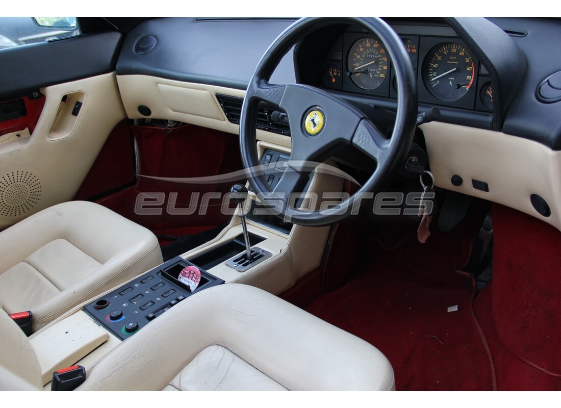ferrari mondial 3.4 t coupe/cabrio con 48,505 miles, in preparazione per lo smantellamento di #6