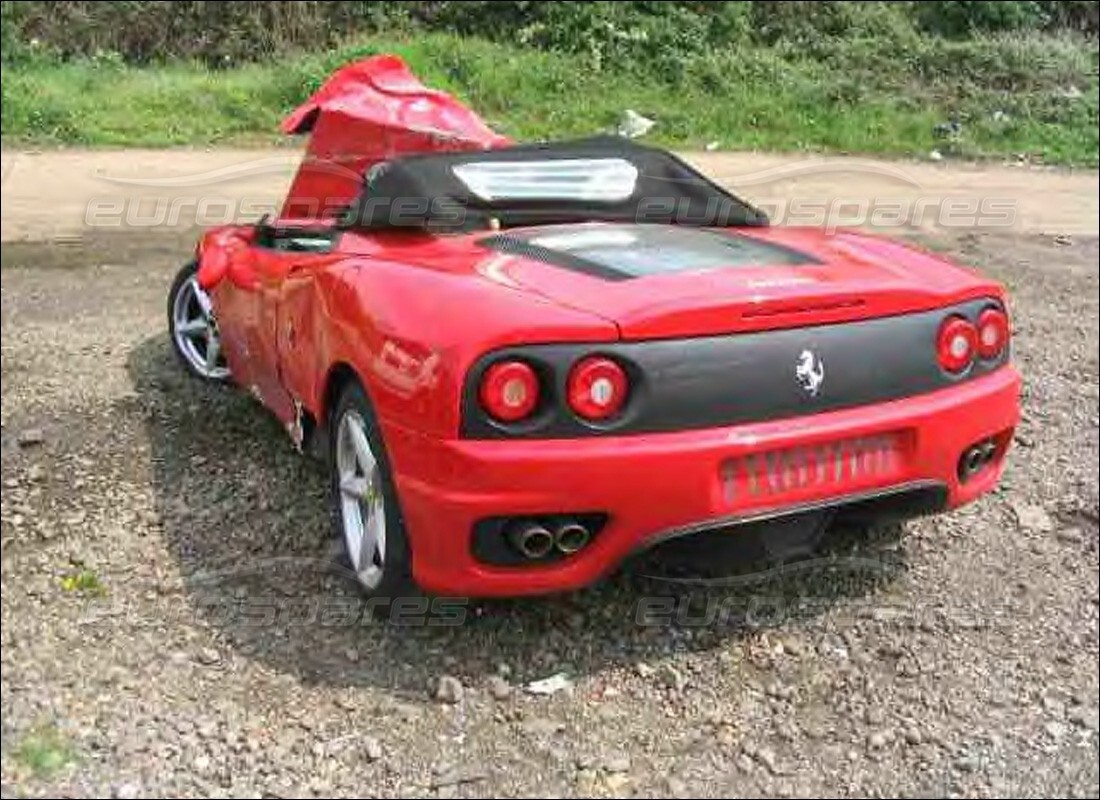 ferrari 360 spider con 4,000 miles, in preparazione per lo smantellamento di #7