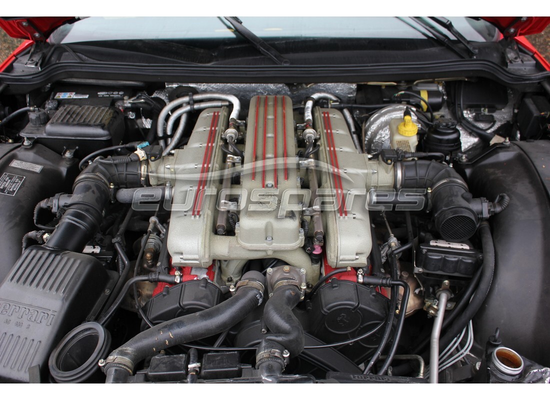 ferrari 550 maranello con 53,711 chilometri, in preparazione per lo smantellamento #8