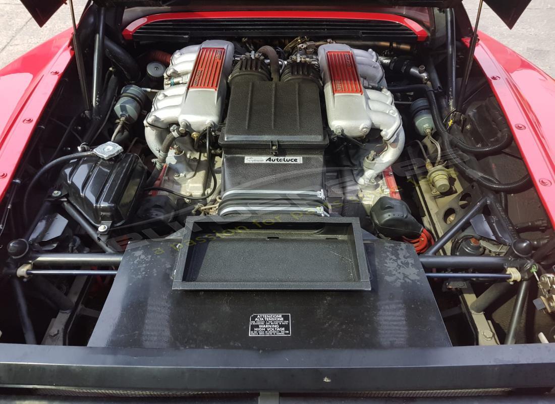 ferrari testarossa (1987) con 33,436 chilometri, in preparazione per lo smantellamento #14