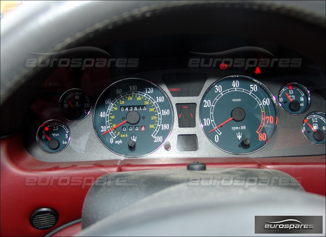 maserati 3200 gt/gta/assetto corsa con 42,515 miles, in preparazione per lo smantellamento di #4