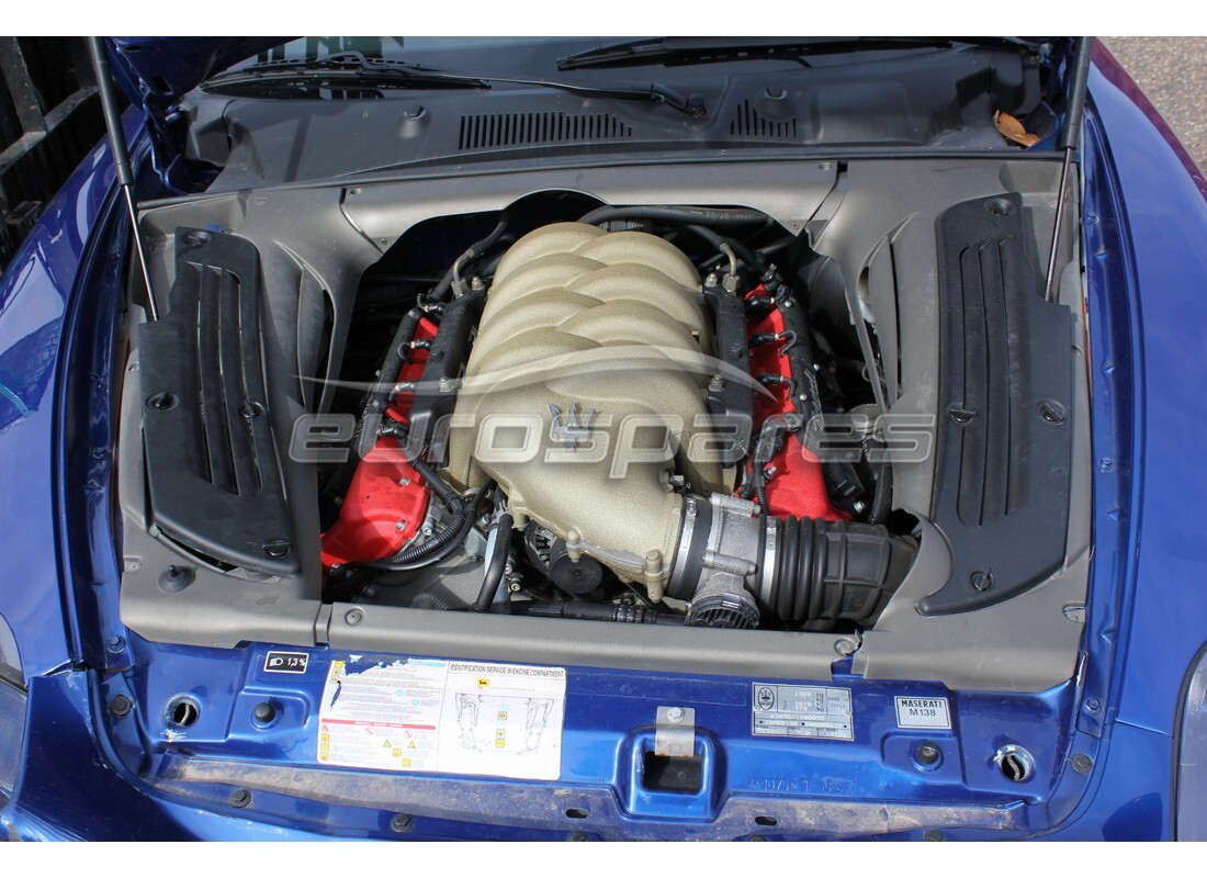 maserati 4200 spyder (2004) con 61,963 miles, in preparazione per lo smantellamento di #8