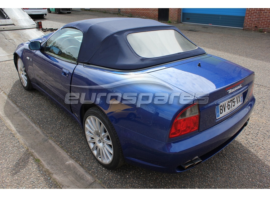 maserati 4200 spyder (2004) con 61,963 miles, in preparazione per lo smantellamento di #4