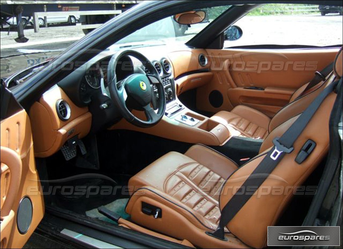 ferrari 575m maranello con 7,475 chilometri, in preparazione per lo smantellamento #6