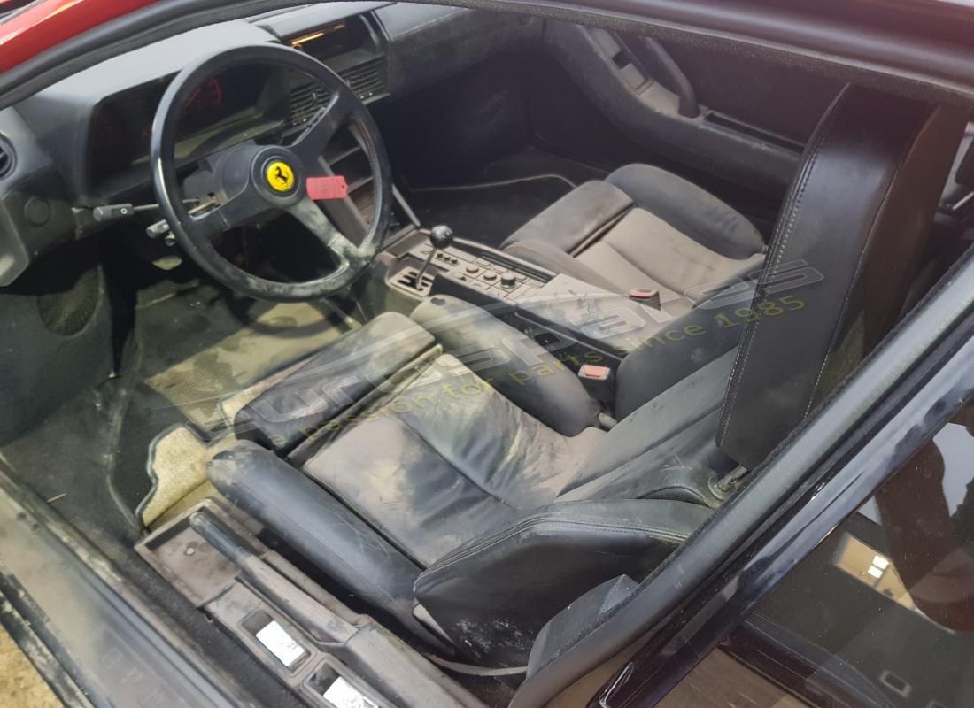 ferrari testarossa (1987) con 33,436 chilometri, in preparazione per lo smantellamento #9