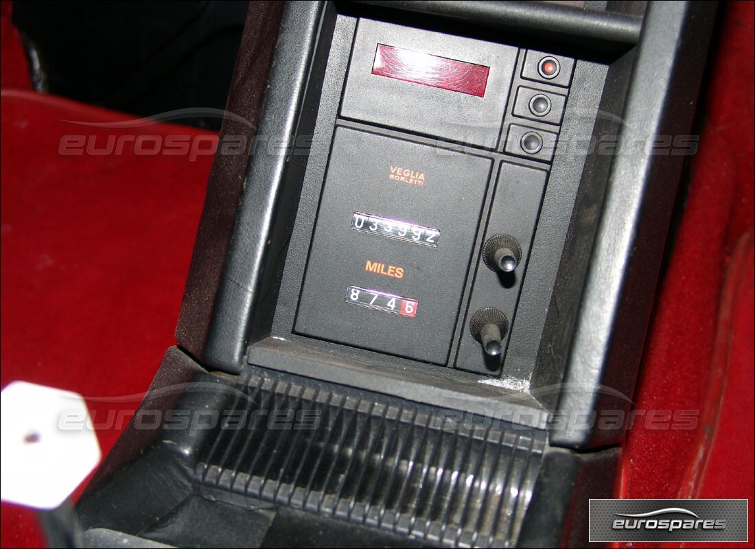 ferrari testarossa (1990) con 33,992 miles, in preparazione per lo smantellamento di #7