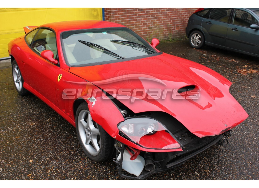 ferrari 550 maranello con 53,711 chilometri, in preparazione per lo smantellamento #5