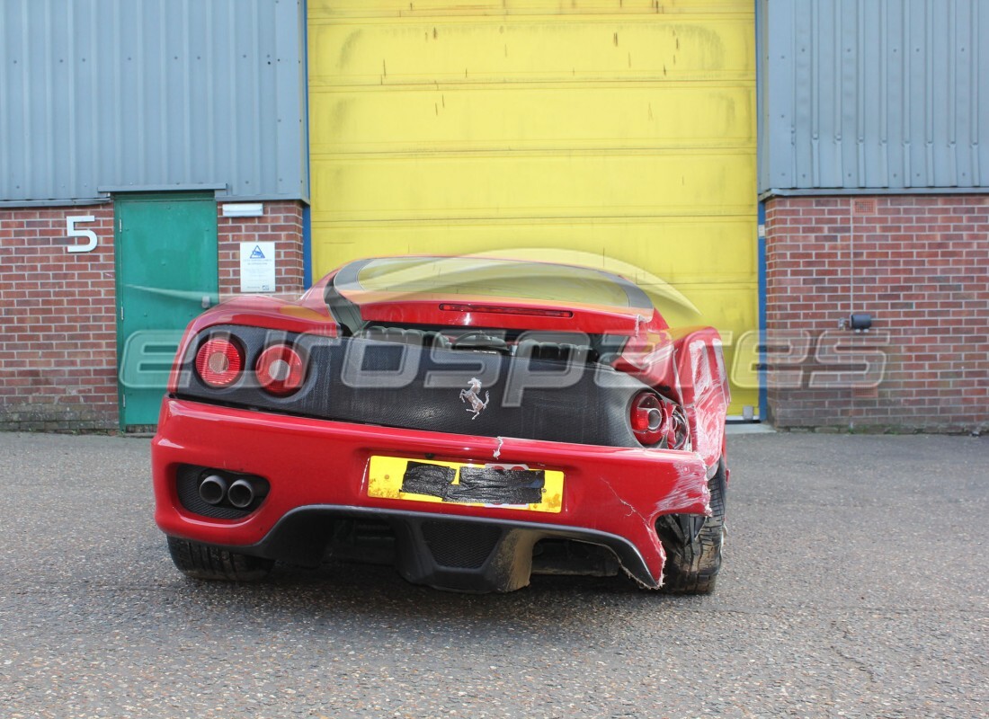 ferrari 360 modena con 39,154 miles, in preparazione per lo smantellamento di #5