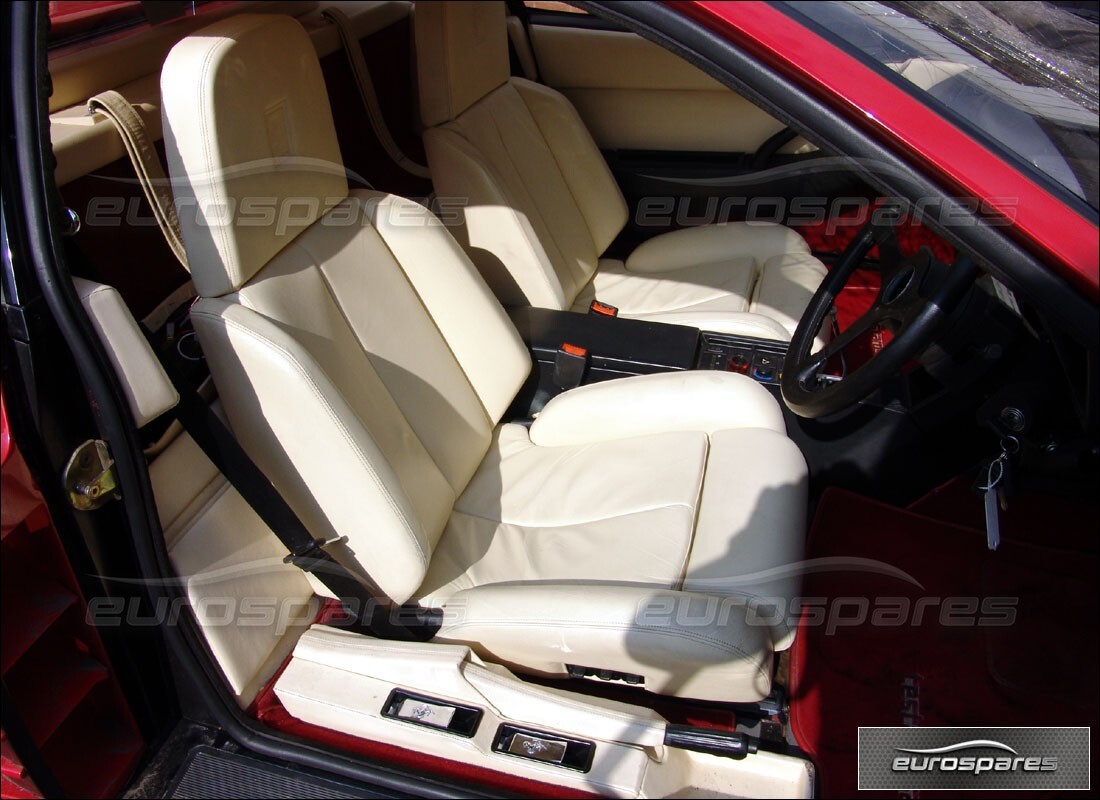 ferrari testarossa (1990) con 33,992 miles, in preparazione per lo smantellamento di #9