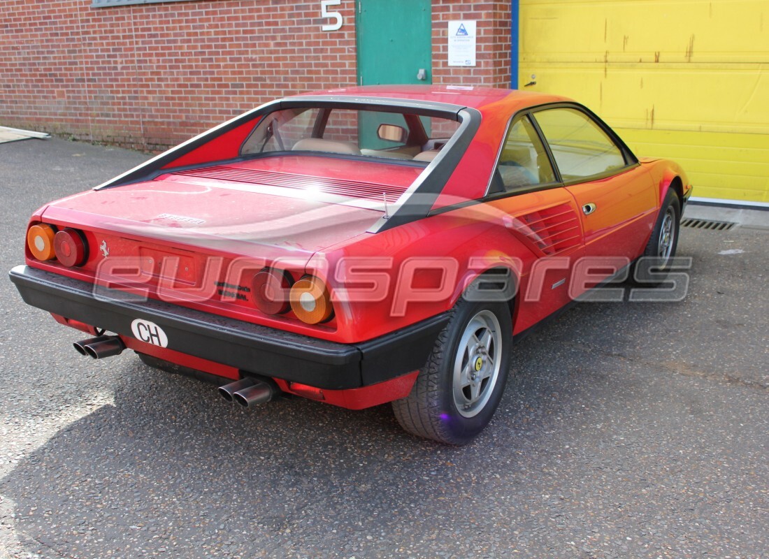 ferrari mondial 3.0 qv (1984) con 56,204 chilometri, in preparazione per lo smantellamento #4