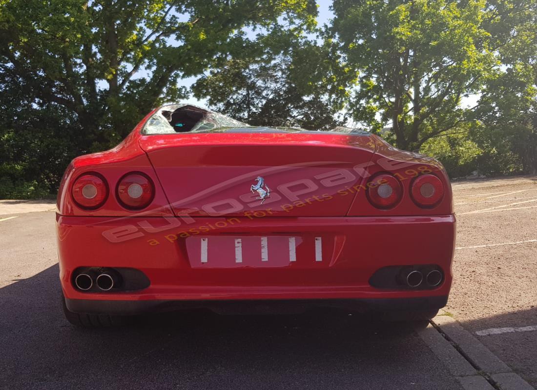 ferrari 550 maranello con 7,765 chilometri, in preparazione per lo smantellamento #4