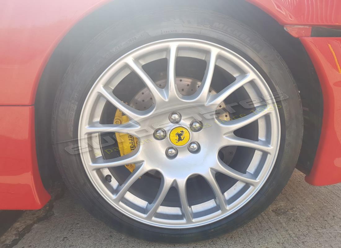 ferrari 360 modena con 51,000 miles, in preparazione per lo smantellamento di #16