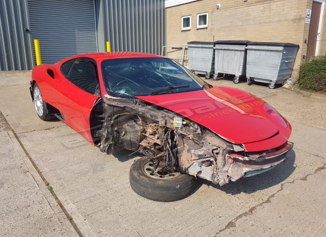 ferrari 360 modena con 51,000 miles, in preparazione per lo smantellamento di #7