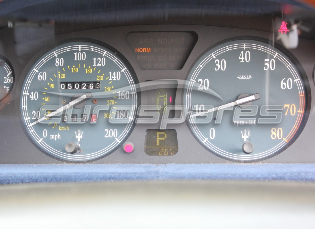 maserati qtp v8 evoluzione con 50,263 miles, in preparazione per lo smantellamento di #9