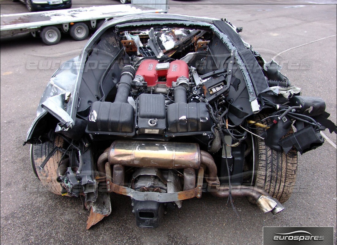 ferrari 360 modena con 22,000 miles, in preparazione per lo smantellamento di #3