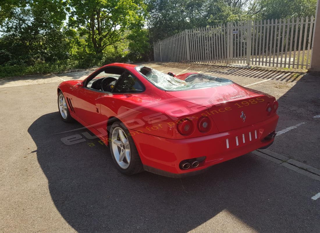 ferrari 550 maranello con 7,765 chilometri, in preparazione per lo smantellamento #3
